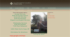 Desktop Screenshot of calvaryofhope.org